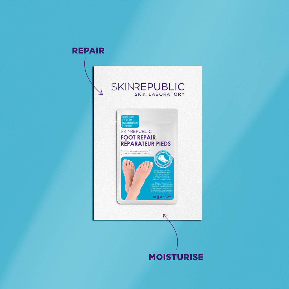 Biodegradable Foot Repair Mask