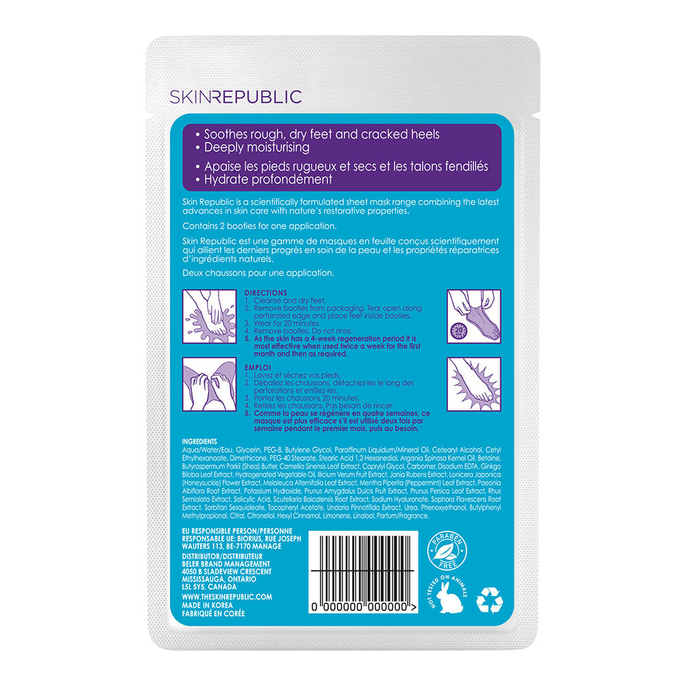 Biodegradable Foot Repair Mask