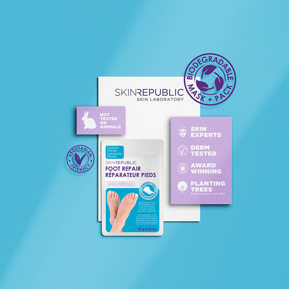 Biodegradable Foot Repair Mask