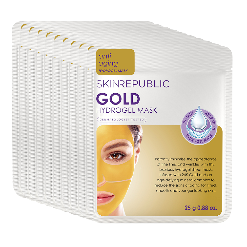 24K Gold Mask Single Sheet